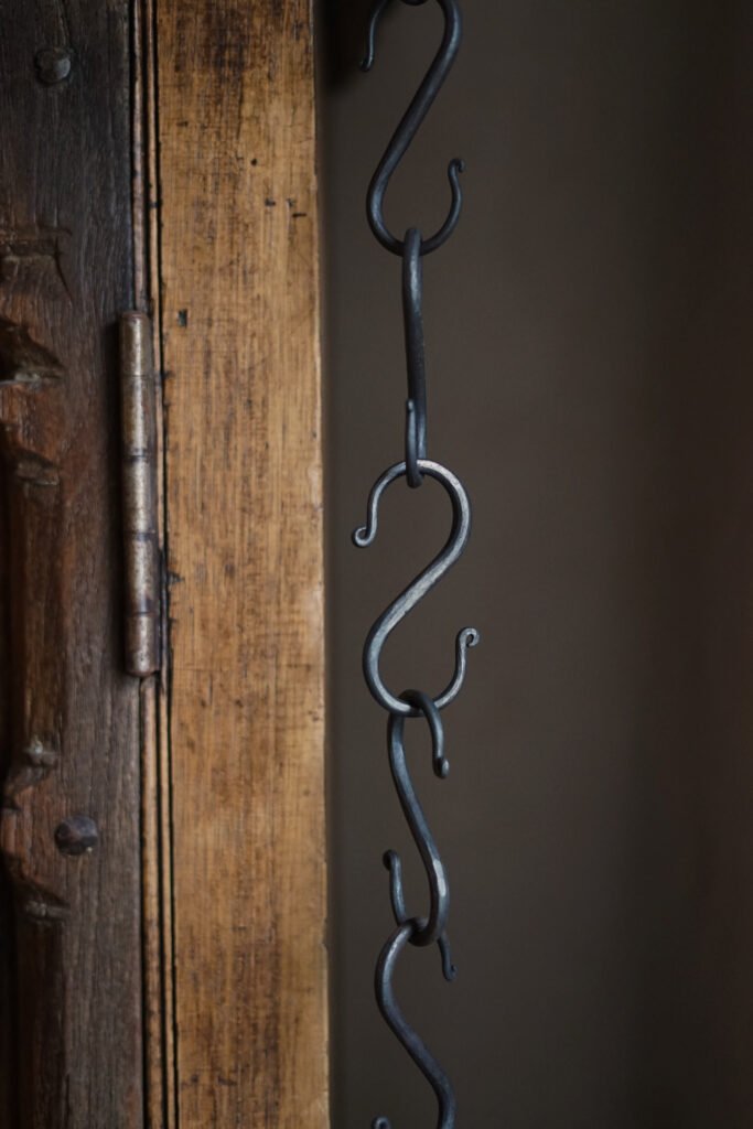 Hand forged 'S' hook